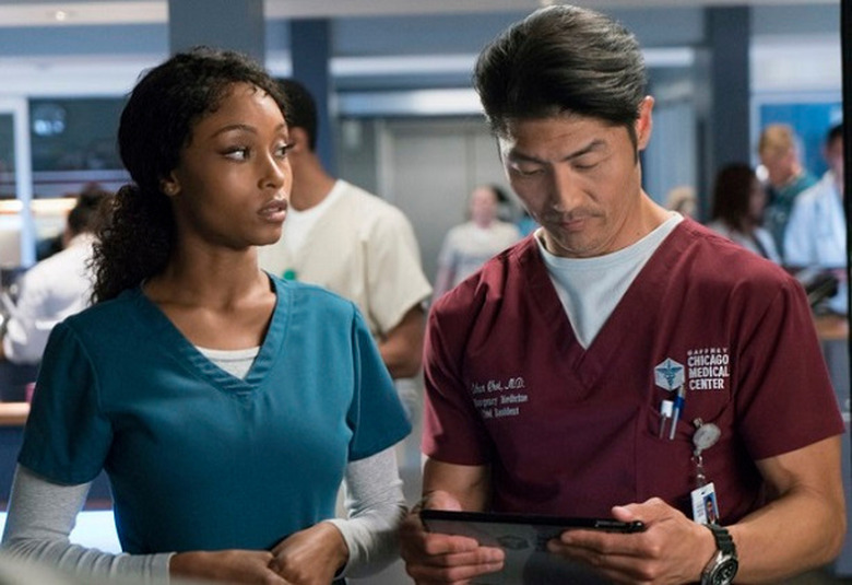 Chicago Med April and Ethan