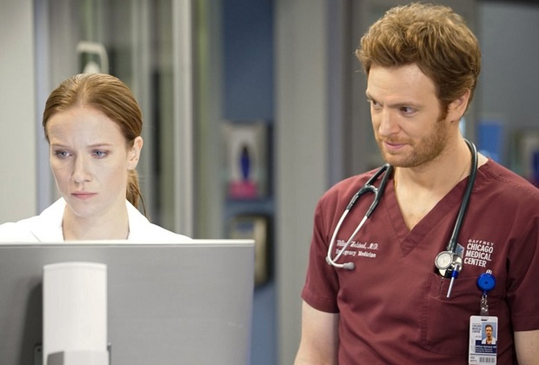 Chicago Med Will and Hannah