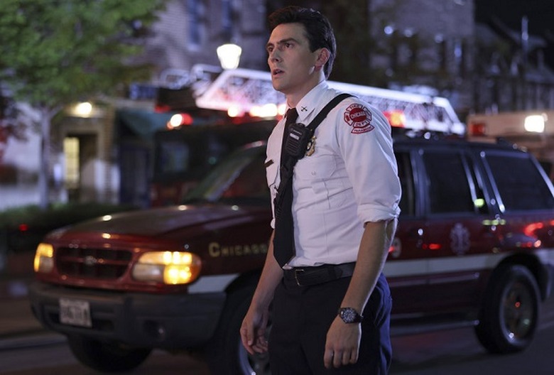 Chicago Fire Evan Dies