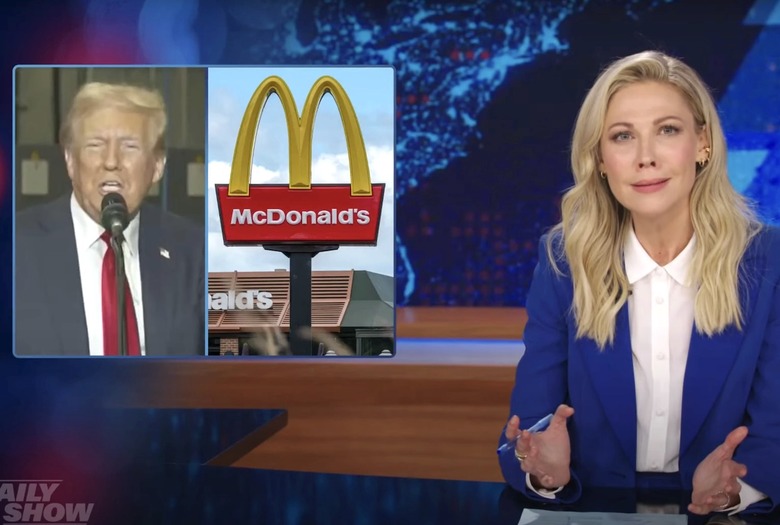 the daily show burger certificate quote