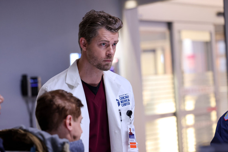 Chicago Med Season 9 Luke Mitchell