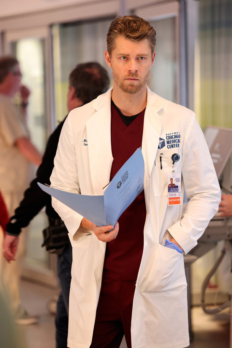 Chicago Med Season 9 Luke Mitchell