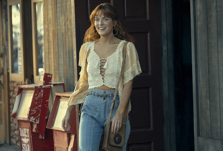 Riley Keough as Daisy Jones in Daisy Jones & the Six