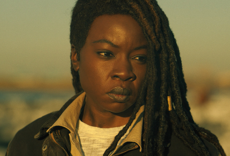 Danai Gurira as Michonne - The Walking Dead: The Ones Who Live _ Season 1, Episode 2 - Photo Credit: AMC