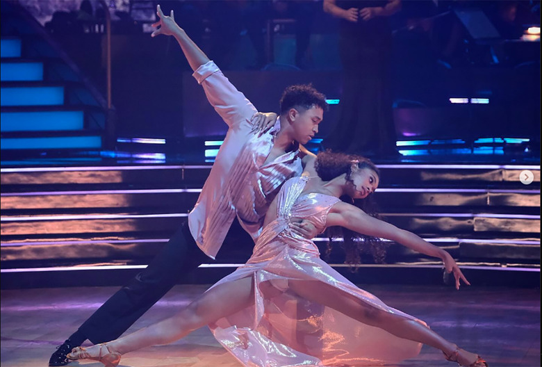 Chandler Kinney Dancing With the Stars Week 2