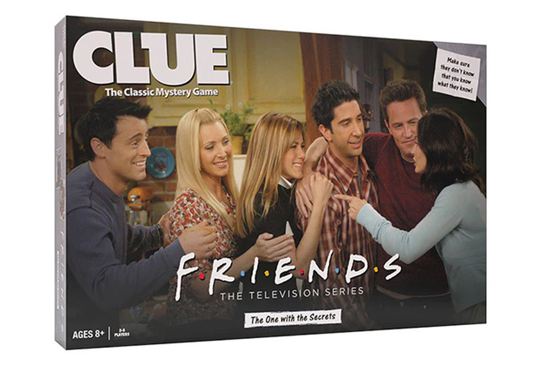 friends tv show gifts - friends clue game