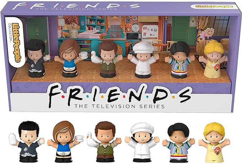 friends tv show gifts - friends little people collector set