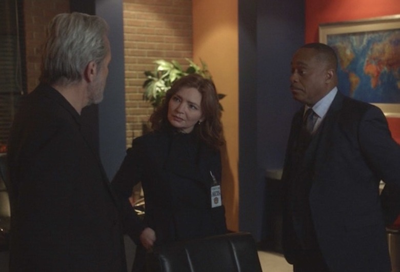 NCIS Brigid Brannagh Senator