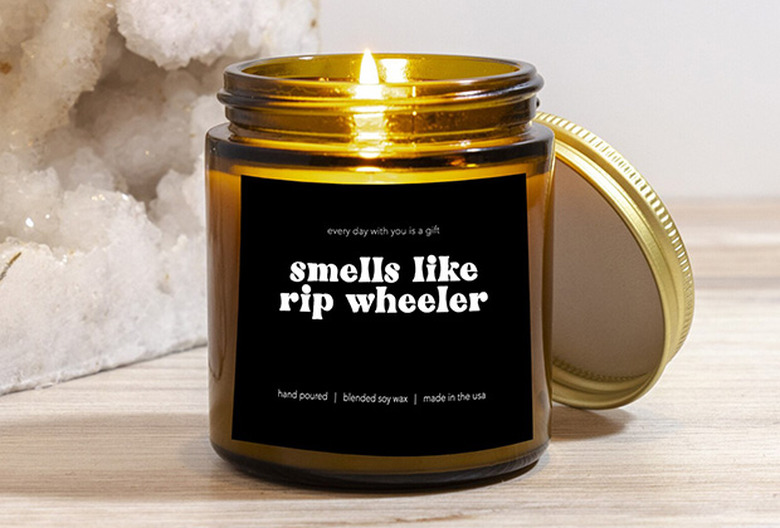 gifts for yellowstone fans rip candle