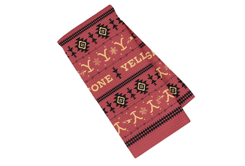 yellowstone kitchen towel