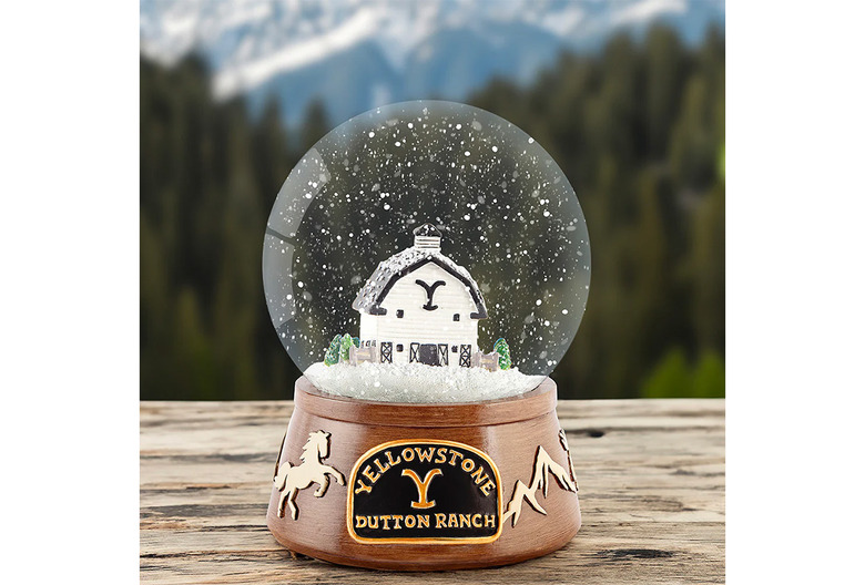 dutton ranch snow globe