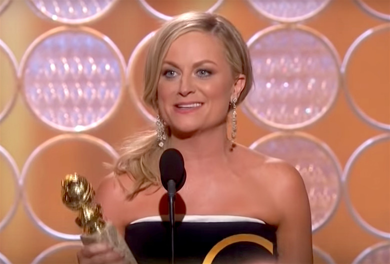 Amy Poehler Golden Globes Parks and Recreation