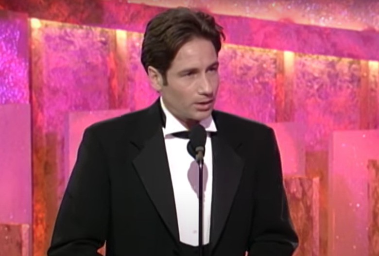 David Duchovny Golden Globes The X-Files