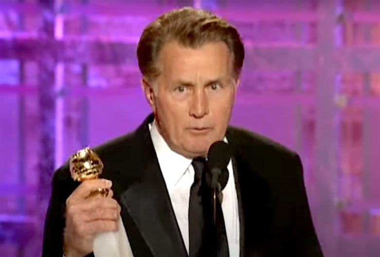 Martin Sheen Golden Globes The West Wing
