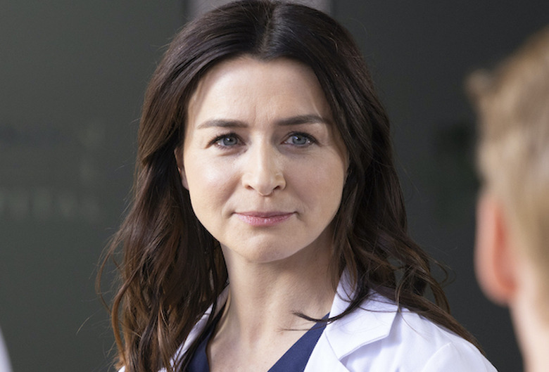 GREY’S ANATOMY - “Everything has Changed” – After a long six months, Grey Sloan Memorial has reinstated its residency program. A group of talented and striving young interns has been recruited as the attending surgeons work to rebuild the program to its former glory. Meredith, still functioning as the interim chief, sees Nick for the first time since she rejected his offer to move to Minnesota. Meanwhile, Bailey tells Richard she is not ready to return to work; Levi works up the courage to break disappointing news to Jo, and things turn awkward when Link realizes he has met one of the interns already. With Amelia and Maggie’s help, the new doctors are thrown into their first day on the job dealing with injuries from a recent tornado on the season 19 premiere of “Grey’s Anatomy,” THURSDAY, OCT. 6 (9:00-10:01 p.m. EDT), on ABC. (ABC/Liliane Lathan)
CATERINA SCORSONE