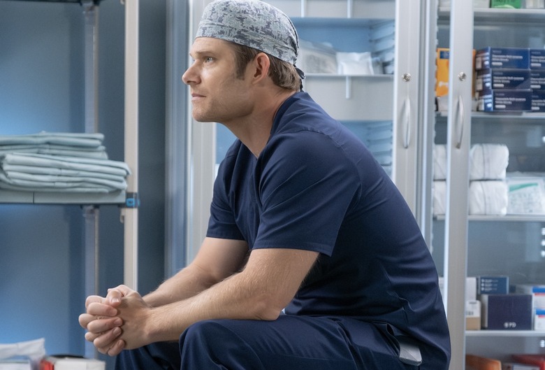 GREY’S ANATOMY - “Hit the Floor” - The aftermath of the convenience store shooting brings chaos to Grey Sloan. Ben hits a wall with his new emergency preparedness plan. Romantic tensions surface for Owen, while Amelia and Winston disagree over the surgical plan for a young patient. THURSDAY, MARCH 6 (10:01-11:00 p.m. EST) on ABC. (Disney/Tina Thorpe) 
CHRIS CARMACK