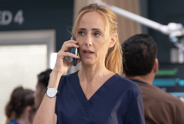 GREY’S ANATOMY - “Hit the Floor” - The aftermath of the convenience store shooting brings chaos to Grey Sloan. Ben hits a wall with his new emergency preparedness plan. Romantic tensions surface for Owen, while Amelia and Winston disagree over the surgical plan for a young patient. THURSDAY, MARCH 6 (10:01-11:00 p.m. EST) on ABC. (Disney/Tina Thorpe) 
KIM RAVER