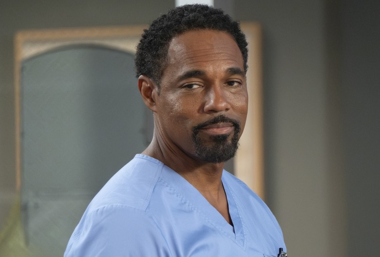 GREY’S ANATOMY - “Hit the Floor” - The aftermath of the convenience store shooting brings chaos to Grey Sloan. Ben hits a wall with his new emergency preparedness plan. Romantic tensions surface for Owen, while Amelia and Winston disagree over the surgical plan for a young patient. THURSDAY, MARCH 6 (10:01-11:00 p.m. EST) on ABC. (Disney/Tina Thorpe) 
JASON GEORGE