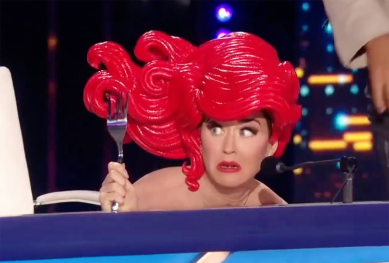 Katy Perry Little Mermaid American Idol
