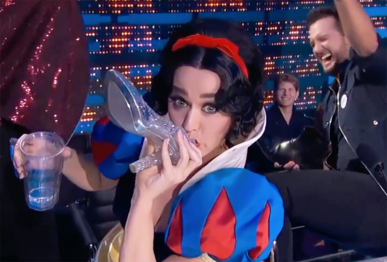 Katy Perry Drinking Shoe American Idol