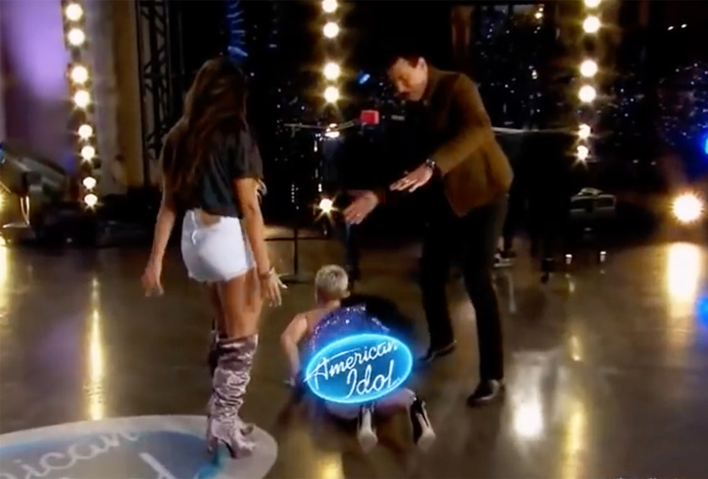 Katy Perry Wardrobe Malfunction American Idol