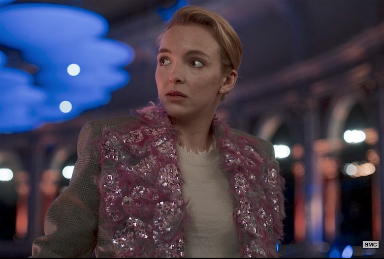 Killing Eve Villanelle Bejeweled Coat