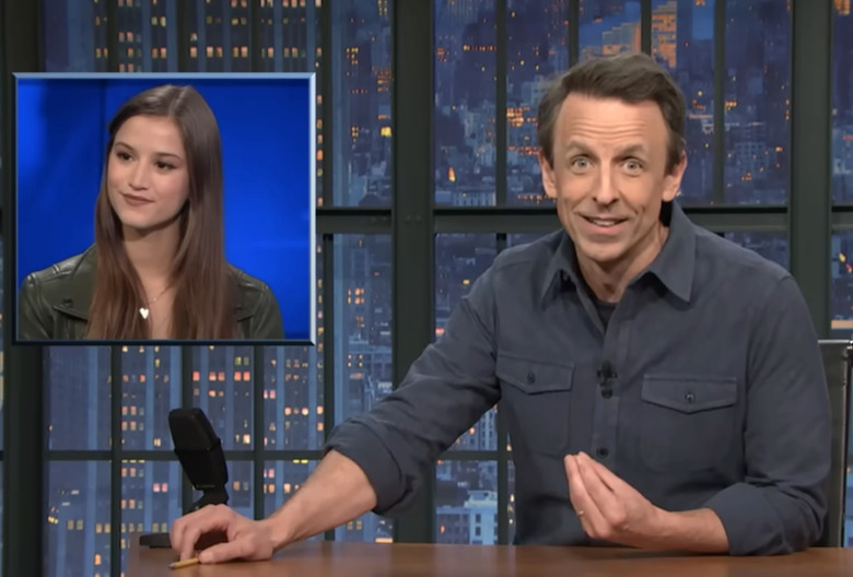 late night with seth meyers florida woman quote