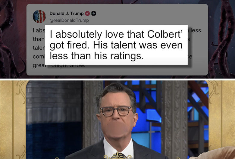 stephen colbert go f yourself quote