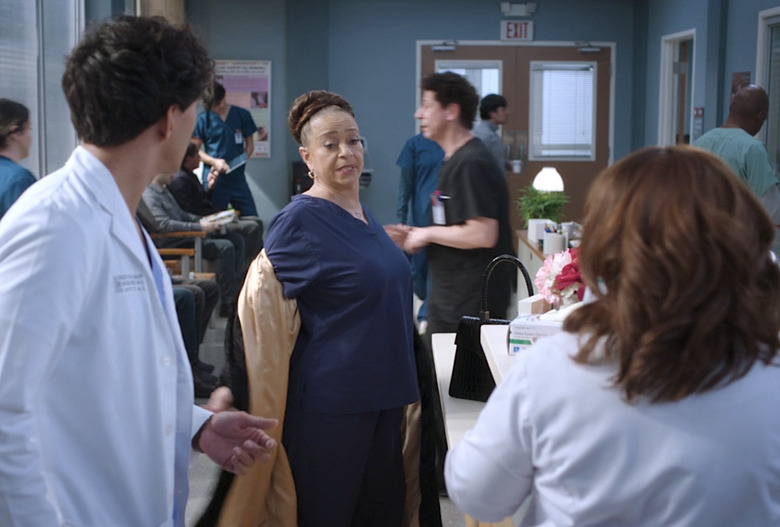 greys anatomy yell at the president