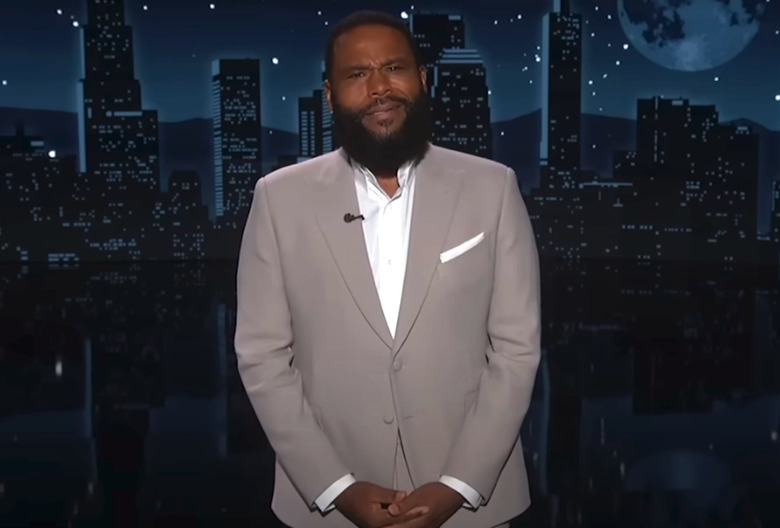 jimmy kimmel live anthony anderson ufc fight quote