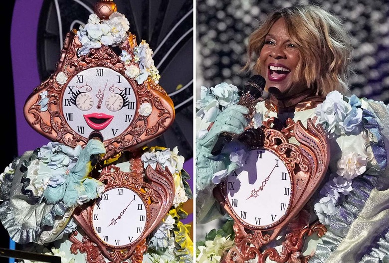 Masked Singer Clock Thelma Houston