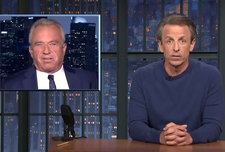 late night with seth meyers rfk jr I won't eat you quote