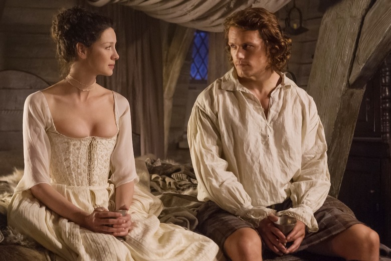 Outlander Jamie and Claire First Sex Scene