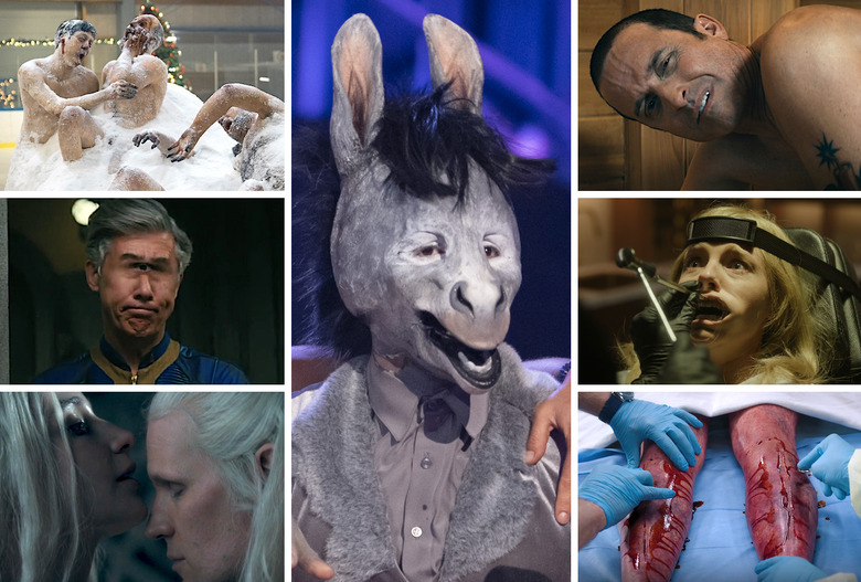 Most Shocking Gross TV Scenes 2024