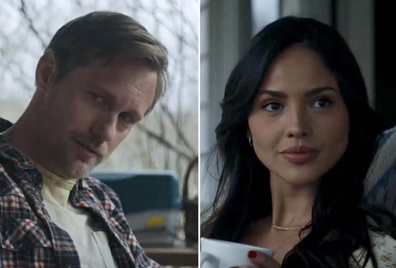 Mr. and Mrs. Smith Alexander Skarsgard Eiza Gonzalez