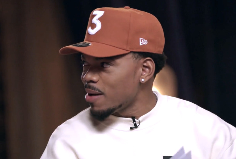 The Voice chance me the rapper quote