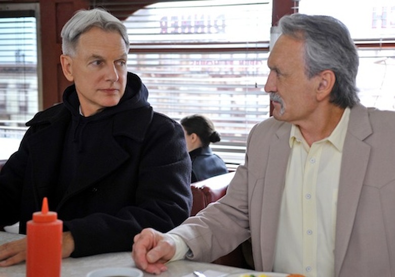 Mark Harmon and Muse Watson  on 'NCIS'