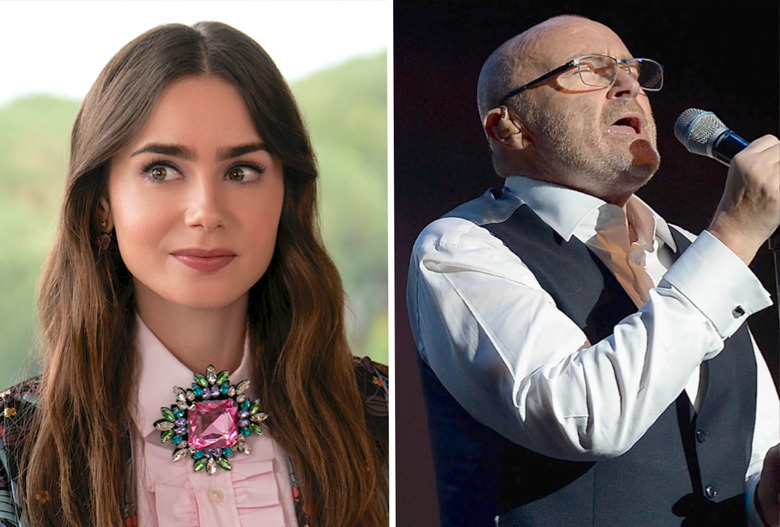 Lily Collins Phil Collins
