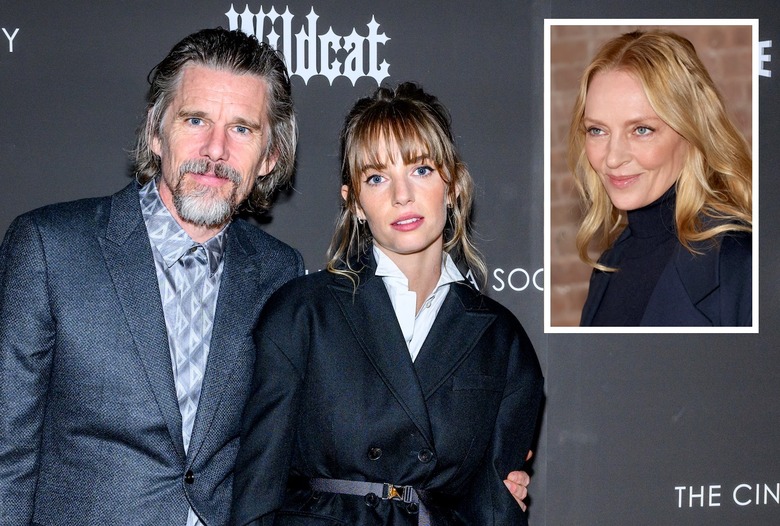 Maya Hawke Ethan Hawke Uma Thurman