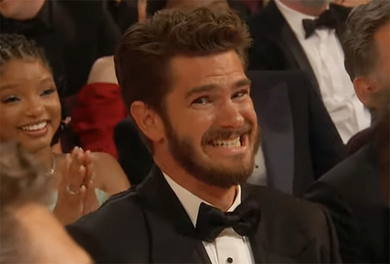 Andrew Garfield Spider-Man Reaction Oscars