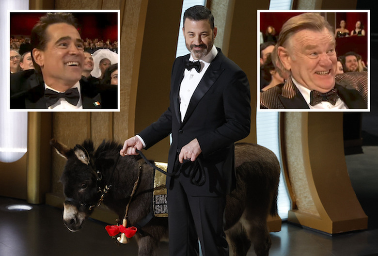 Banshees of Inisherin Donkey at Oscars