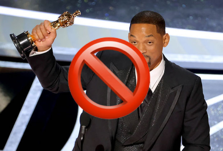 Will Smith Banned Oscars