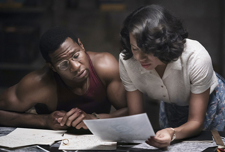 Jonathan Majors Jurnee Smollett