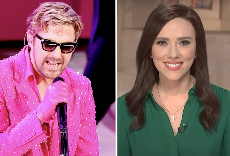 Ryan Gosling Oscars Scarlett Johansson SNL
