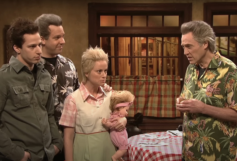 SNL Christopher Walken Family Reunion Amy Poehler