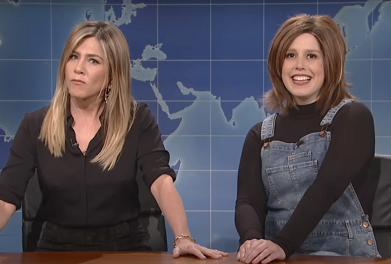 SNL Jennifer Aniston Vanessa Bayer