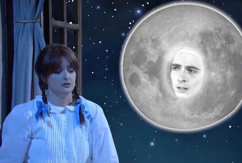 SNL Little Orphan Cassidy Timothee Chalamet