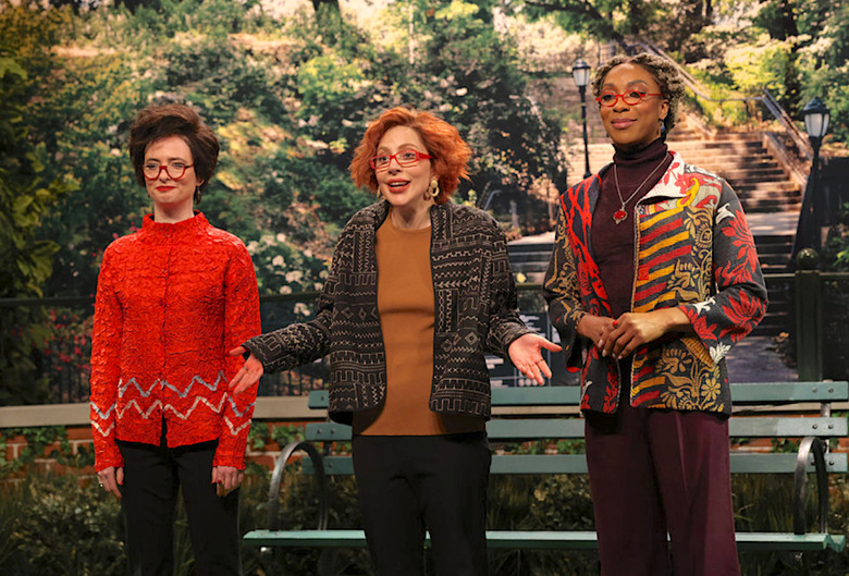 SNL Little Red Glasses Lady Gaga
