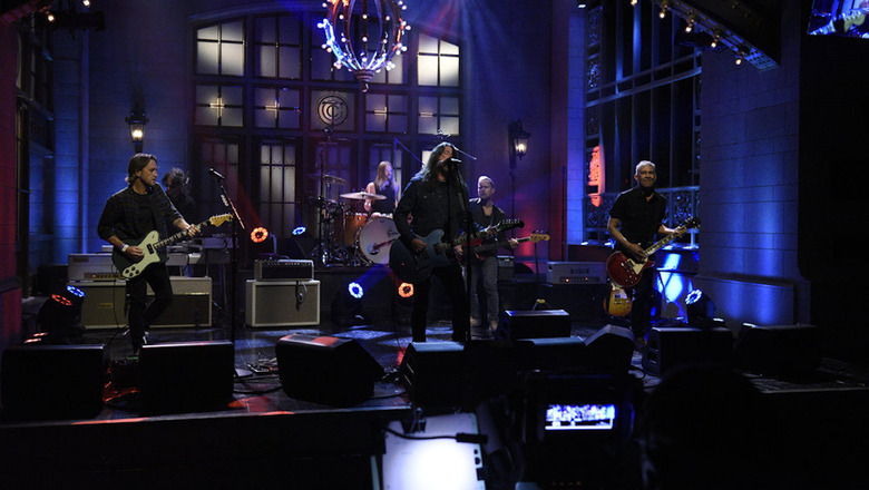 snl foo fighters musical guest performance video