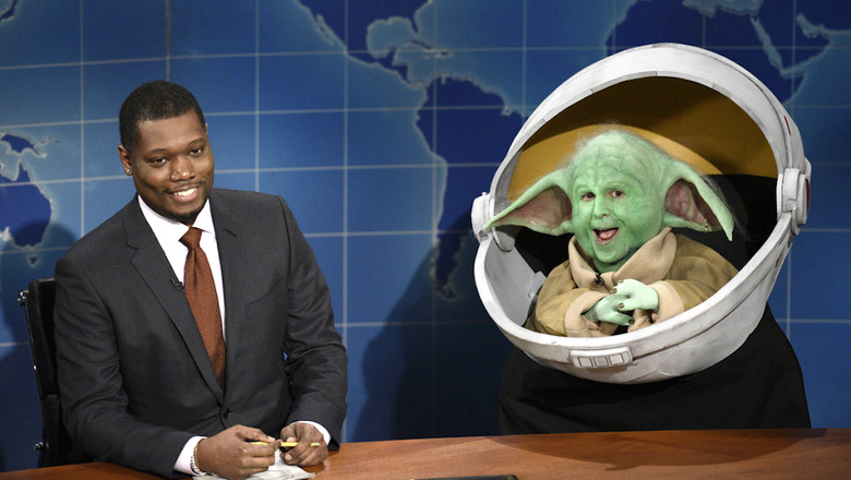 SNL - Baby Yoda on Weekend Update